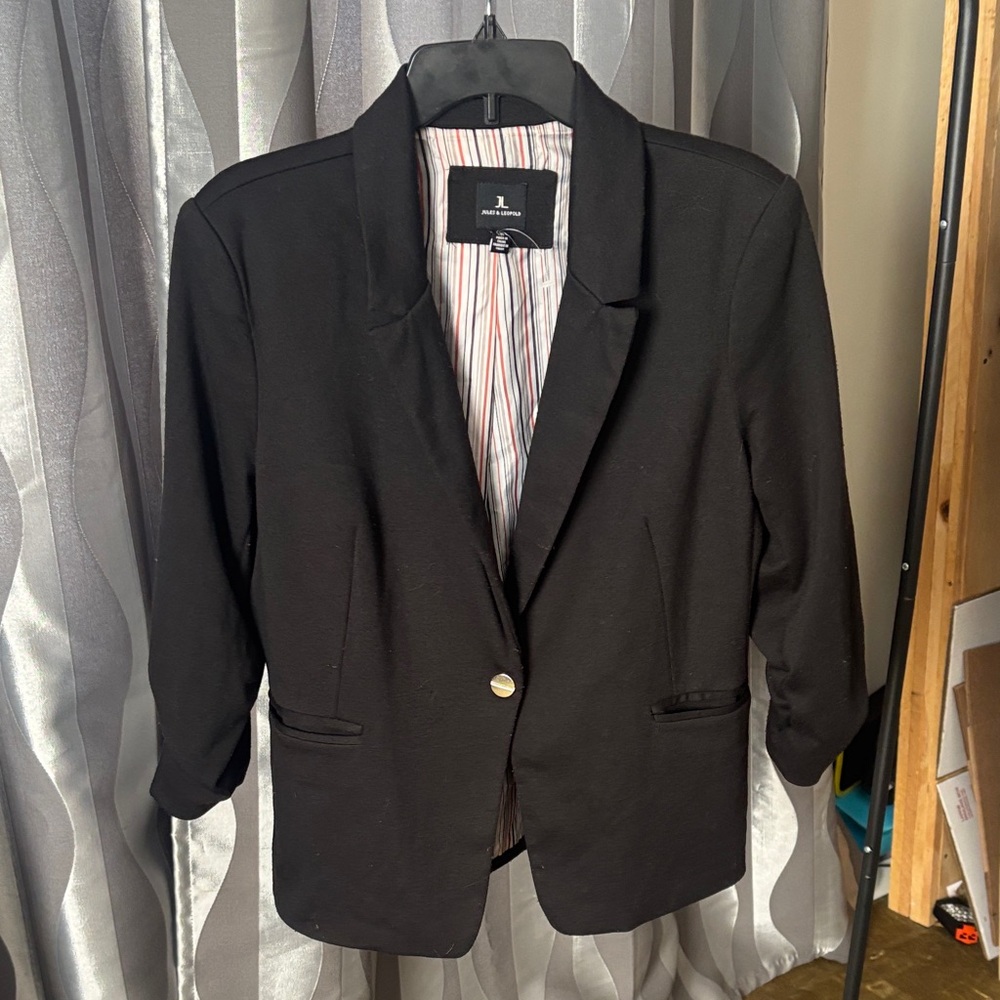 Jules & Leopold Classic Black Blazer